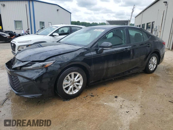2025 Toyota Camry LE with VIN 4T1DAACK3SU028478, listed as a Copart auction lot 54494635 with 13,595 mi miles and Clean Title. Bid and sale history available at carsss.com. Image 1.