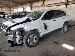 2017 Jeep Cherokee Sport с VIN 1C4PJLAB5HW643353, выставлен на аукционе Copart как лот 57707195 с пробегом 104 655 миль миль и Списание • Salvage title. История ставок и продаж доступна на DreamBid. Изображение 1.