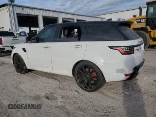 2022 Land Rover Range Rover Sport HST with VIN SALWS2RUXNA234887, listed as a Copart auction lot 76904394 with 0 mi miles and Non Repairable. Bid and sale history available at carsss.com. Image 2.
