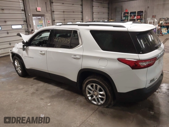 2019 Chevrolet Traverse LT Cloth with VIN 1GNEVGKW2KJ215529, listed as a IAAI auction lot 41723523 with 86,859 mi miles. Bid and sale history available at carsss.com. Image 3.