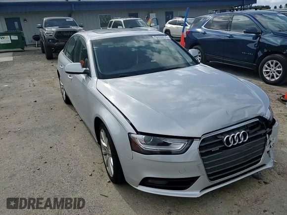 2013 Audi A4 Premium Plus with VIN WAUFFAFL9DN027798, listed as a Copart auction lot 56039275 with 160,521 mi miles and Non repairable. Bid and sale history available at DreamBid. Image 13.