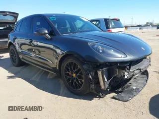 2017 Porsche Macan GTS with VIN WP1AG2A59HLB51272, listed as a IAAI auction lot 41742285 with 48,467 mi miles. Bid and sale history available at carsss.com. Image 1.