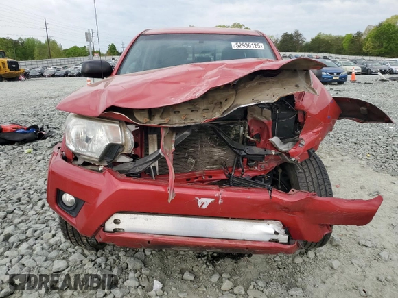 2015 Toyota Tacoma with VIN 3TMLU4ENXFM183250, listed as a Copart auction lot 52936125 with 132,703 mi miles and Salvage Title. Bid and sale history available at DreamBid. Image 5.