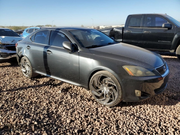 2006 Lexus IS 250 z VIN JTHBK262X62020663, wystawiony jako Copart lot #43966885 z przebiegiem 174 150 mil mil oraz Szkody całkowita. Historia ofert i sprzedaży dostępna na DreamBid. Obrazek 4.