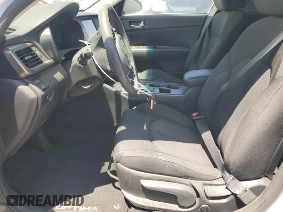 2018 Kia Optima S with VIN 5XXGT4L33JG258886, listed as a Copart auction lot 50762385 with 91,982 mi miles and Salvage title. Bid and sale history available at DreamBid. Image 7.