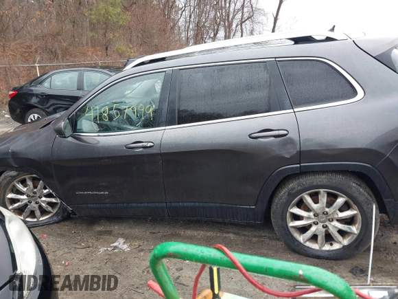 2015 Jeep Cherokee Limited with VIN 1C4PJMDS2FW523010, listed as a IAAI auction lot 41857999 with 162,625 mi miles and . Bid and sale history available at DreamBid. Image 14.