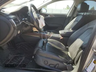 2014 Audi A6 with VIN WAUHGCFC6EN137629, listed as a Copart auction lot 65671144 with Not provided miles and Salvage title. Bid and sale history available at DreamBid. Image 7.
