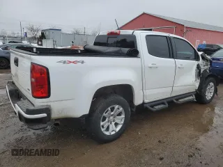 2022 Chevrolet Colorado 4WD LT with VIN 1GCGTCEN7N1263700, listed as a Copart auction lot 47091605 with 157,832 mi miles and Salvage Title. Bid and sale history available at carsss.com. Image 3.