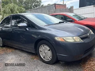 2007 Honda Civic z VIN JHMFA36277S008174, wystawiony jako Copart lot #57704925 z przebiegiem 175 465 mil mil oraz Czysty tytuł • Clean title. Historia ofert i sprzedaży dostępna na DreamBid. Obrazek 1.