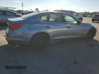 2017 Infiniti Q50 3.0t Signature Edition with VIN JN1EV7ARXHM834121, listed as a Copart auction lot 88704485 with 90,569 mi miles and Clean Title. Bid and sale history available at carsss.com. Image 3.