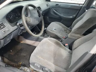 2000 Honda Civic LX z VIN 1HGEJ6670YL054677, wystawiony jako Copart lot #57126335 z przebiegiem 155 471 mil mil oraz Szkoda całkowita • Salvage title. Historia ofert i sprzedaży dostępna na DreamBid. Obrazek 7.