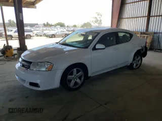 2013 Dodge Avenger SXT with VIN 1C3CDZCB5DN660910, listed as a Copart auction lot 55270905 with 184,610 mi miles and Salvage title. Bid and sale history available at DreamBid. Image 1.