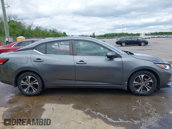2022 Nissan Sentra SV with VIN 3N1AB8CVXNY250088, listed as a IAAI auction lot 41958028 with 36,740 mi miles and . Bid and sale history available at DreamBid. Image 13.