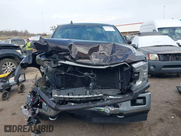 2019 Ford F-150 XL with VIN 1FTEW1E40KFA44330, listed as a IAAI auction lot 41573290 with 85,195 mi miles. Bid and sale history available at carsss.com. Image 13.