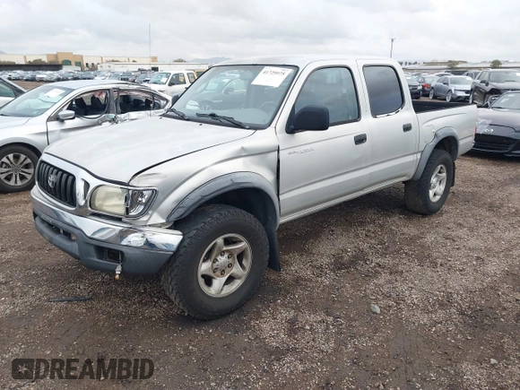 2002 Toyota Tacoma PreRunner with VIN 5TEGN92N42Z122098, listed as a IAAI auction lot 41725975 with 180,236 mi miles and . Bid and sale history available at DreamBid. Image 2.