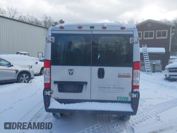 2014 Ram ProMaster Cargo with VIN 3C6TRVNG0EE113071, listed as a IAAI auction lot 41509447 with 57,746 mi miles and . Bid and sale history available at DreamBid. Image 16.