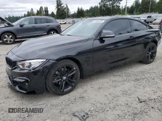 2016 BMW 4 Series 428i xDrive z VIN WBA3N9C52GK249891, wystawiony jako Copart lot #61005495 z przebiegiem 80 563 mil mil oraz Szkoda całkowita • Salvage title. Historia ofert i sprzedaży dostępna na DreamBid. Obrazek 1.