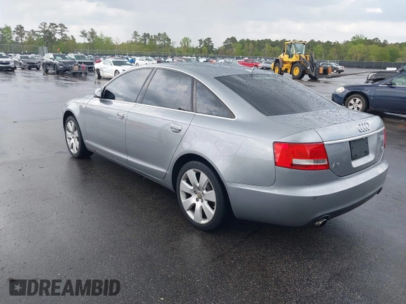 2007 Audi A6 3.2L with VIN WAUDH74F87N050379, listed as a IAAI auction lot 41941729 with 269,828 mi miles. Bid and sale history available at carsss.com. Image 3.