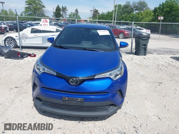 2019 Toyota C-HR XLE with VIN JTNKHMBX7K1015798, listed as a IAAI auction lot 39530918 with 77,958 mi miles. Bid and sale history available at carsss.com. Image 13.