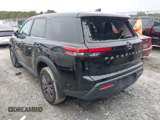 2024 Nissan Pathfinder S with VIN 5N1DR3AAXRC224447, listed as a IAAI auction lot 41165516 with 50,321 mi miles and . Bid and sale history available at DreamBid. Image 3.
