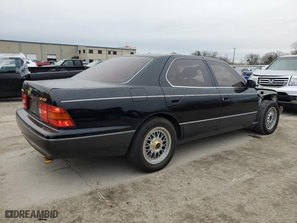 1996 Lexus LS 400 with VIN JT8BH22FXT0044833, listed as a Copart auction lot 42054685 with NaN miles and Salvage Title. Bid and sale history available at carsss.com. Image 3.