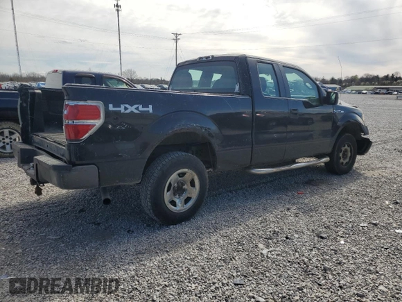 2010 Ford F-150 XL with VIN 1FTEX1EW0AKE39452, listed as a Copart auction lot 50180965 with 343,641 mi miles and Salvage Title. Bid and sale history available at carsss.com. Image 3.