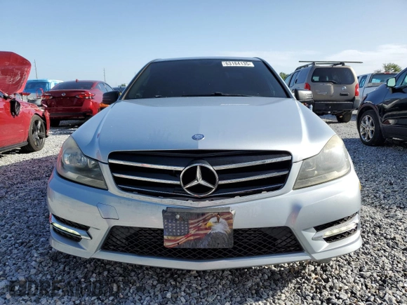 2014 Mercedes-Benz C 250 Sport with VIN WDDGF4HB8EA955064, listed as a Copart auction lot 63184135 with 104,735 mi miles and Salvage title. Bid and sale history available at DreamBid. Image 5.