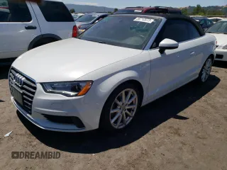 2016 Audi A3 1.8T Premium with VIN WAU67LFF2G1110763, listed as a Copart auction lot 58712073 with 87,446 mi miles. Bid and sale history available at carsss.com. Image 1.