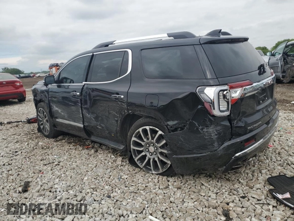 2020 GMC Acadia Denali with VIN 1GKKNXLS4LZ240771, listed as a Copart auction lot 58933135 with 39,703 mi miles and Salvage title. Bid and sale history available at DreamBid. Image 2.