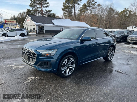 2019 Audi Q8 Prestige with VIN WA1CVAF13KD015103, listed as a Copart auction lot 44077095 with 151,460 mi miles and Clean title. Bid and sale history available at DreamBid. Image 2.