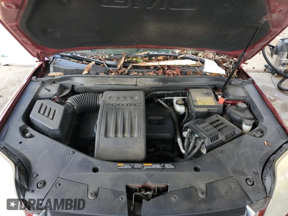 2012 GMC Terrain SLE-1 with VIN 2GKALMEK9C6296570, listed as a Copart auction lot 61337315 with 148,069 mi miles and Salvage title. Bid and sale history available at DreamBid. Image 11.