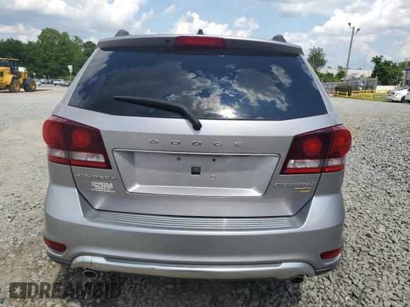 2018 Dodge Journey Crossroad with VIN 3C4PDCGG9JT344518, listed as a Copart auction lot 55796415 with 138,263 mi miles and Salvage title. Bid and sale history available at DreamBid. Image 6.