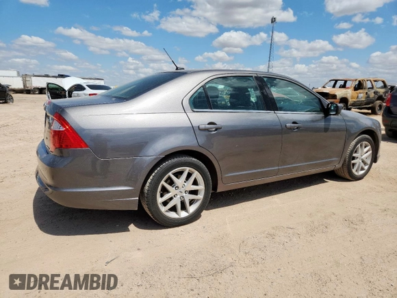 2012 Ford Fusion SEL with VIN 3FAHP0JGXCR422555, listed as a Copart auction lot 61543625 with 105,762 mi miles and Clean title. Bid and sale history available at DreamBid. Image 3.