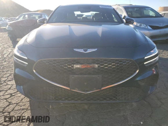 2023 Genesis G70 3.3T with VIN KMTG54TE1PU106881, listed as a Copart auction lot 83988384 with 70,698 mi miles and Salvage Title. Bid and sale history available at DreamBid. Image 5.