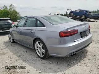 2016 Audi A6 Premium Plus with VIN WAUGFAFC0GN069558, listed as a Copart auction lot 57051425 with Not provided miles and Salvage title. Bid and sale history available at DreamBid. Image 2.