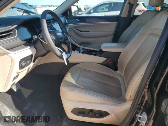 2021 Jeep Grand Cherokee Limited z VIN 1C4RJKBG4M8148511, wystawiony jako Copart lot #55332045 z przebiegiem 83 909 mil mil oraz Czysty tytuł • Clean title. Historia ofert i sprzedaży dostępna na DreamBid. Obrazek 7.