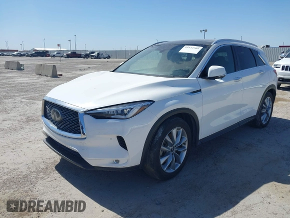 2020 Infiniti QX50 ESSENTIAL with VIN 3PCAJ5M32LF103266, listed as a IAAI auction lot 41822904 with 39,834 mi miles. Bid and sale history available at carsss.com. Image 16.