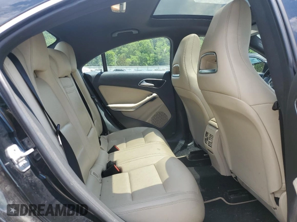 2015 Mercedes-Benz CLA 250 with VIN WDDSJ4GB8FN182830, listed as a Copart auction lot 63206895 with 220,061 mi miles and Salvage title. Bid and sale history available at DreamBid. Image 10.