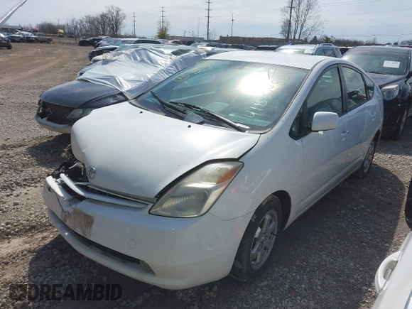 2004 Toyota Prius with VIN JTDKB20U040086823, listed as a IAAI auction lot 41837488 with 163,448 mi miles. Bid and sale history available at carsss.com. Image 2.