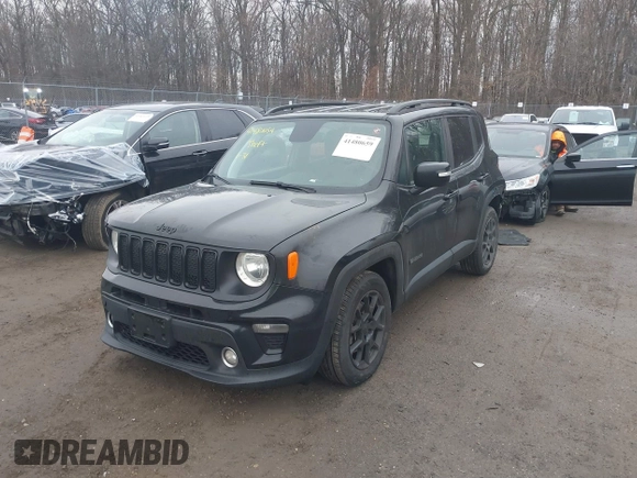 2020 Jeep Renegade Latitude with VIN ZACNJABB8LPL53847, listed as a IAAI auction lot 41480659 with 67,171 mi miles and . Bid and sale history available at DreamBid. Image 18.