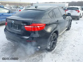 2010 BMW X6 50i with VIN 5UXFG8C55ALZ94803, listed as a IAAI auction lot 41387175 with 114,426 mi miles. Bid and sale history available at carsss.com. Image 4.