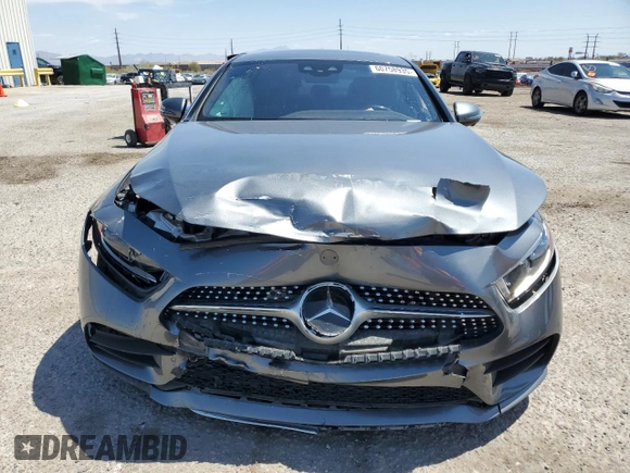 2019 Mercedes-Benz CLS 450 with VIN WDD2J5JB9KA027171, listed as a Copart auction lot 60758935 with 64,287 mi miles and Salvage title. Bid and sale history available at DreamBid. Image 5.