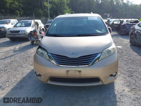 2011 Toyota Sienna XLE AAS with VIN 5TDYK3DC7BS008535, listed as a IAAI auction lot 42589645 with 208,624 mi miles and . Bid and sale history available at DreamBid. Image 12.