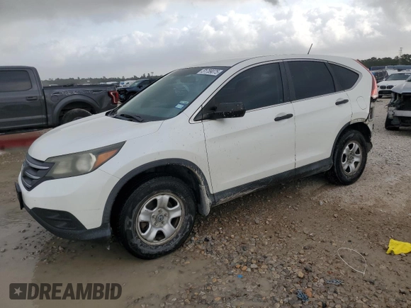 2013 Honda CR-V LX with VIN 5J6RM3H33DL028594, listed as a Copart auction lot 51789075 with 215,599 mi miles and Salvage Title. Bid and sale history available at carsss.com. Image 1.