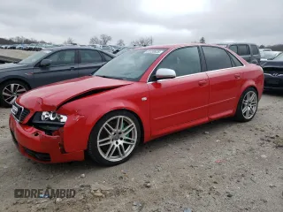 2005 Audi S4 z VIN WAUPL68E55A120061, wystawiony jako Copart lot #51220825 z przebiegiem 182 429 mil mil oraz Tytuł czysty. Historia ofert i sprzedaży dostępna na DreamBid. Obrazek 1.