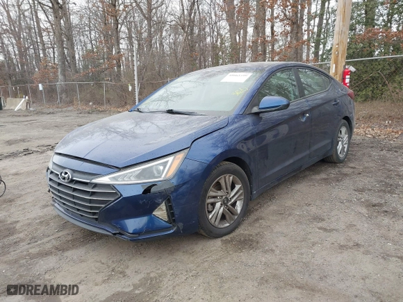 2019 Hyundai Elantra SEL with VIN 5NPD84LF8KH427062, listed as a IAAI auction lot 41665399 with 89,022 mi miles. Bid and sale history available at carsss.com. Image 18.