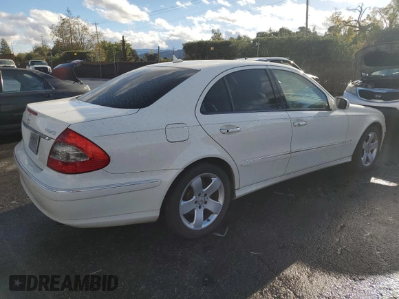 2007 Mercedes-Benz E 550 with VIN WDBUF90X77X212587, listed as a Copart auction lot 79753664 with 111,768 mi miles and Salvage Title. Bid and sale history available at carsss.com. Image 3.