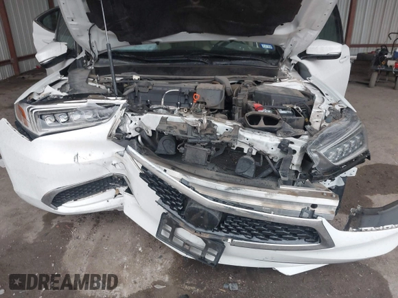 2019 Acura TLX with VIN 19UUB1F31KA001174, listed as a IAAI auction lot 41613633 with 1 mi miles. Bid and sale history available at carsss.com. Image 10.