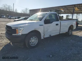 2019 Ford F-150 XL with VIN 1FTMF1CB2KKD86754, listed as a Copart auction lot 48536565 with 136,852 mi miles and Clean Title. Bid and sale history available at carsss.com. Image 1.