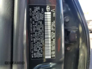 2008 Toyota Yaris with VIN JTDBT923981249091, listed as a Copart auction lot 48683135 with 136,556 mi miles and Salvage Title. Bid and sale history available at DreamBid. Image 12.